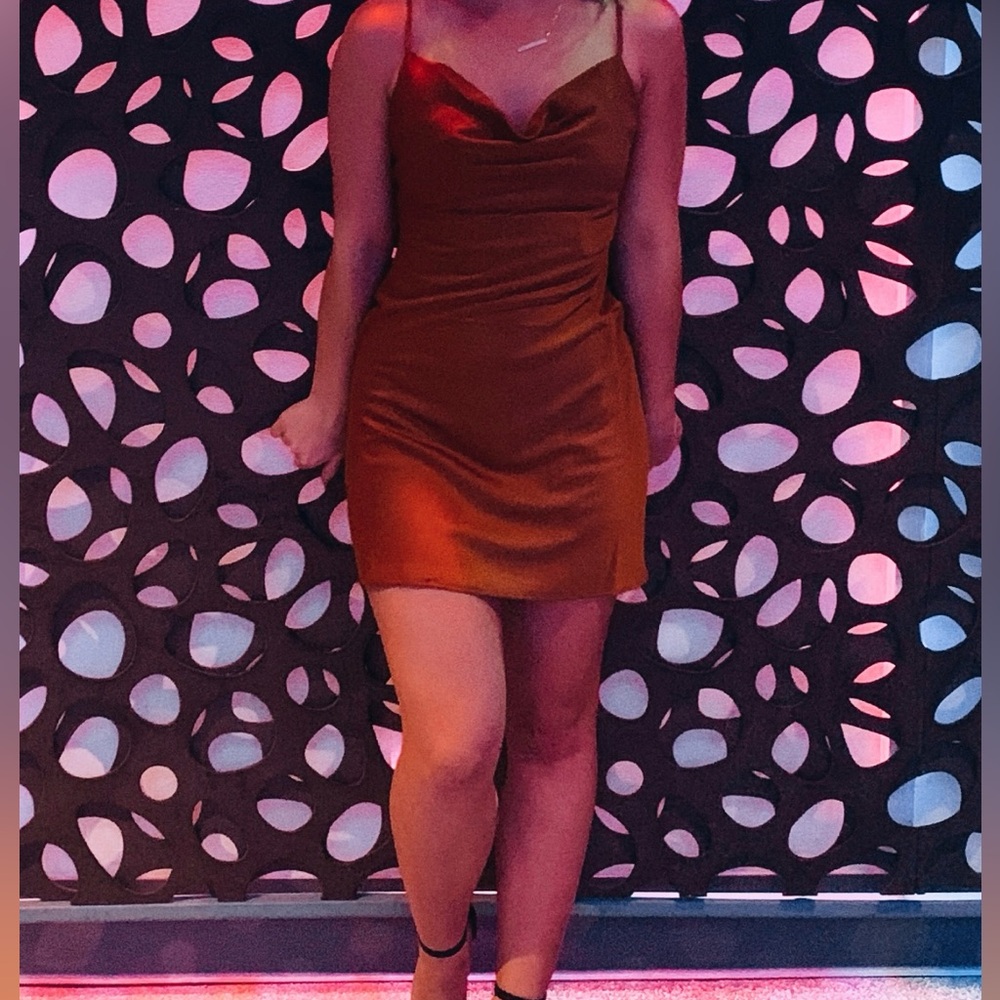 Urban outfitters cowl neck dress, size small
